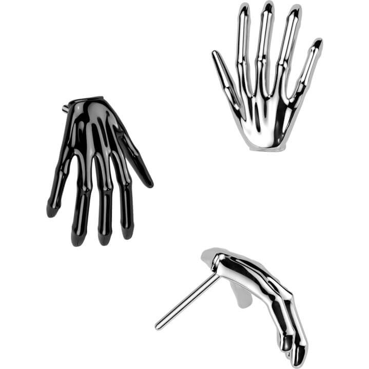 Titanium top skeleton hand Push-In - Image 3