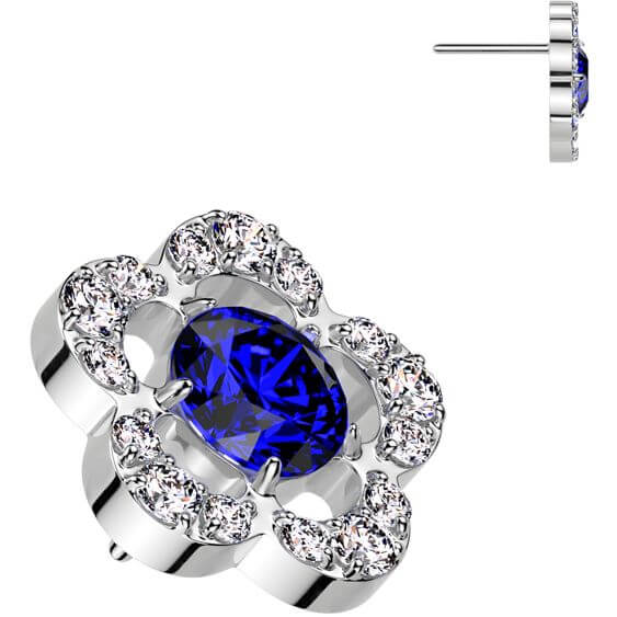 Titanium top flower zirconia Push-In - Image 5