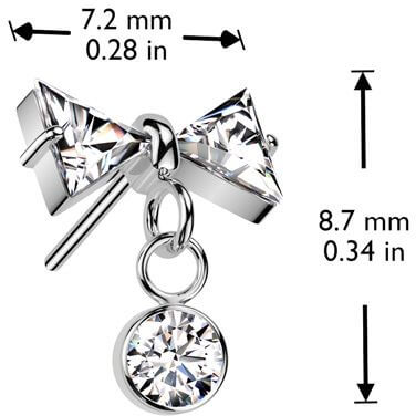 Titanium top bow zirconia Push-In - Image 2