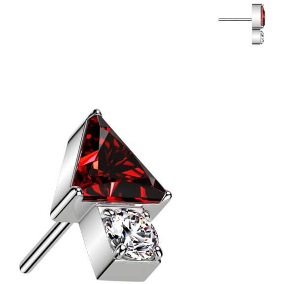 Titanium top triangle arrow zirconia Push-In - Image 6