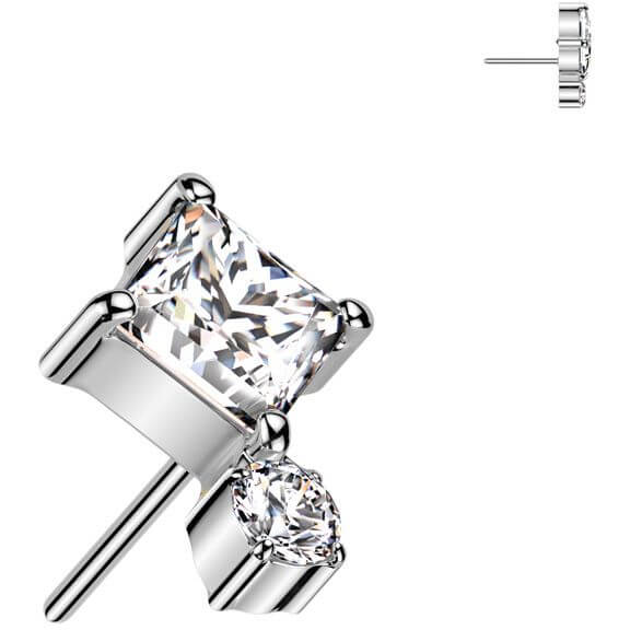 Titanium top square zirconia Push-In - Image 5