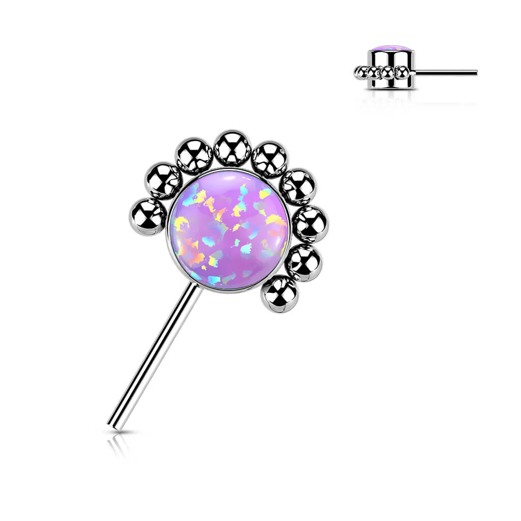Titanium top zirconia or opal with beaded balls Push-In - Image 9
