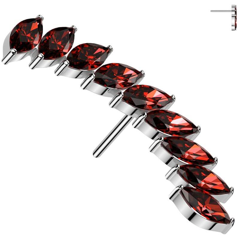 Titanium top long curved zirconias Push-In - Image 6