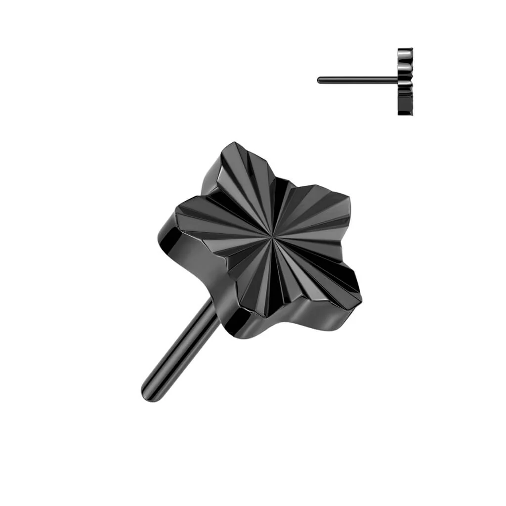 Titanium Top Star Diamond Cut Push-In - Image 4