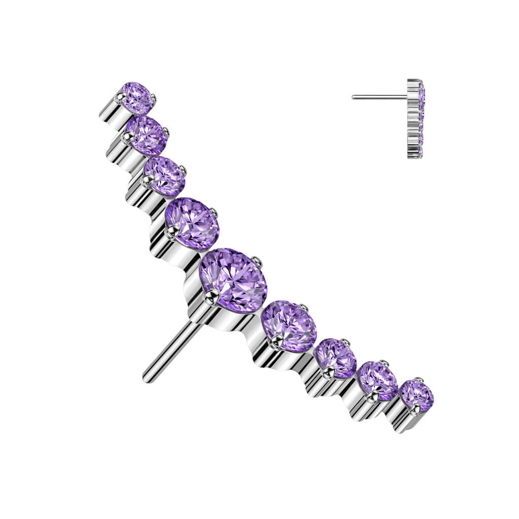 Titanium top 9 zirconias Push-In - Image 2