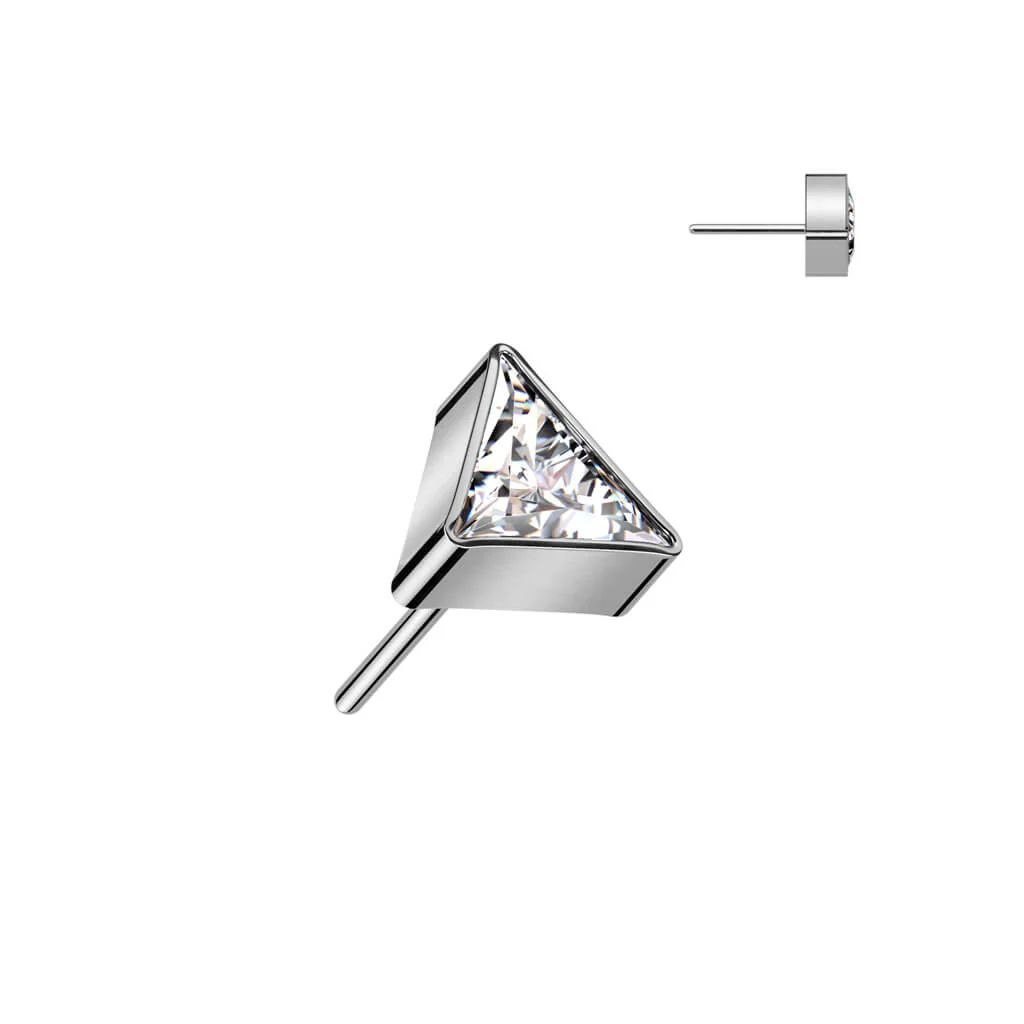 Titanium top triangle zirconia Push-In - Image 4