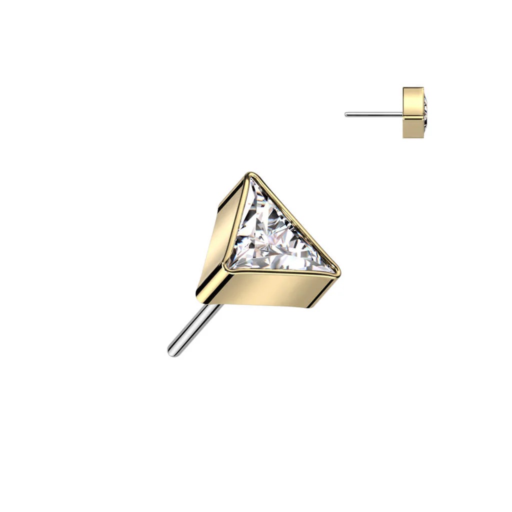 Titanium top triangle zirconia Push-In - Image 5
