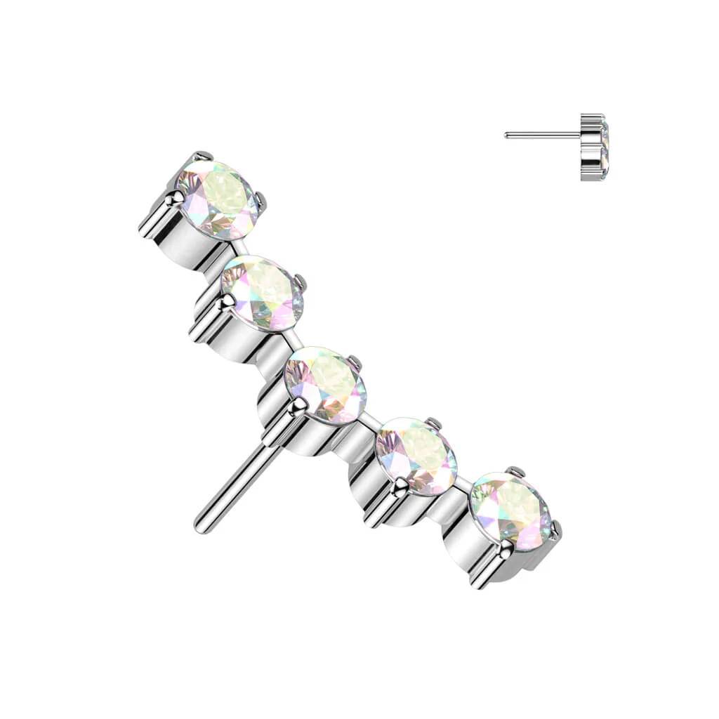 Titanium Top 5 Zirconias Push-In - Image 3