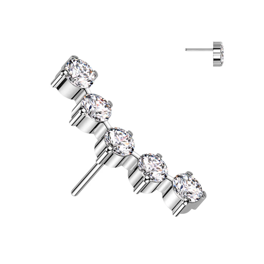 Titanium Top 5 Zirconias Push-In - Image 4