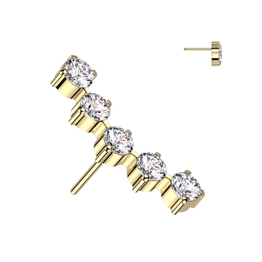 Titanium Top 5 Zirconias Push-In - Image 5