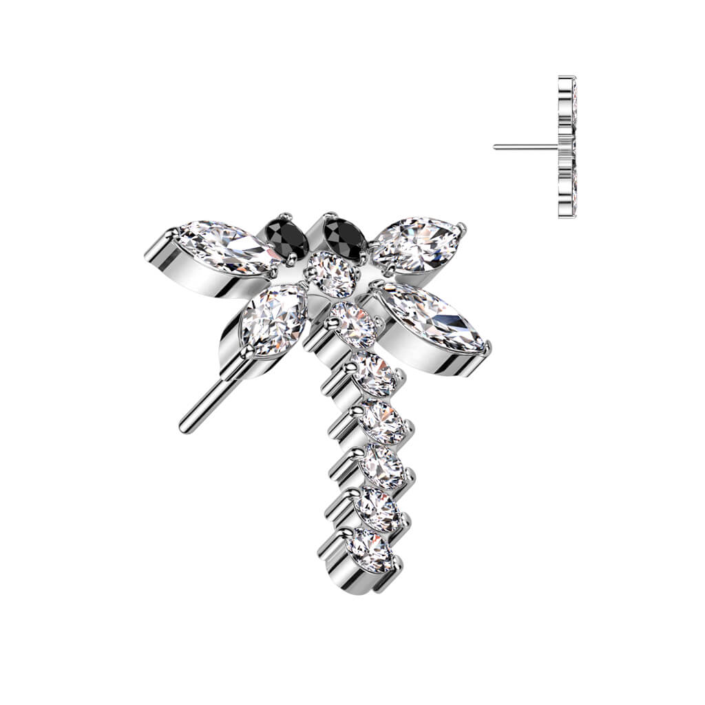 Titanium Top Dragonfly Zirconia Push-In - Image 3