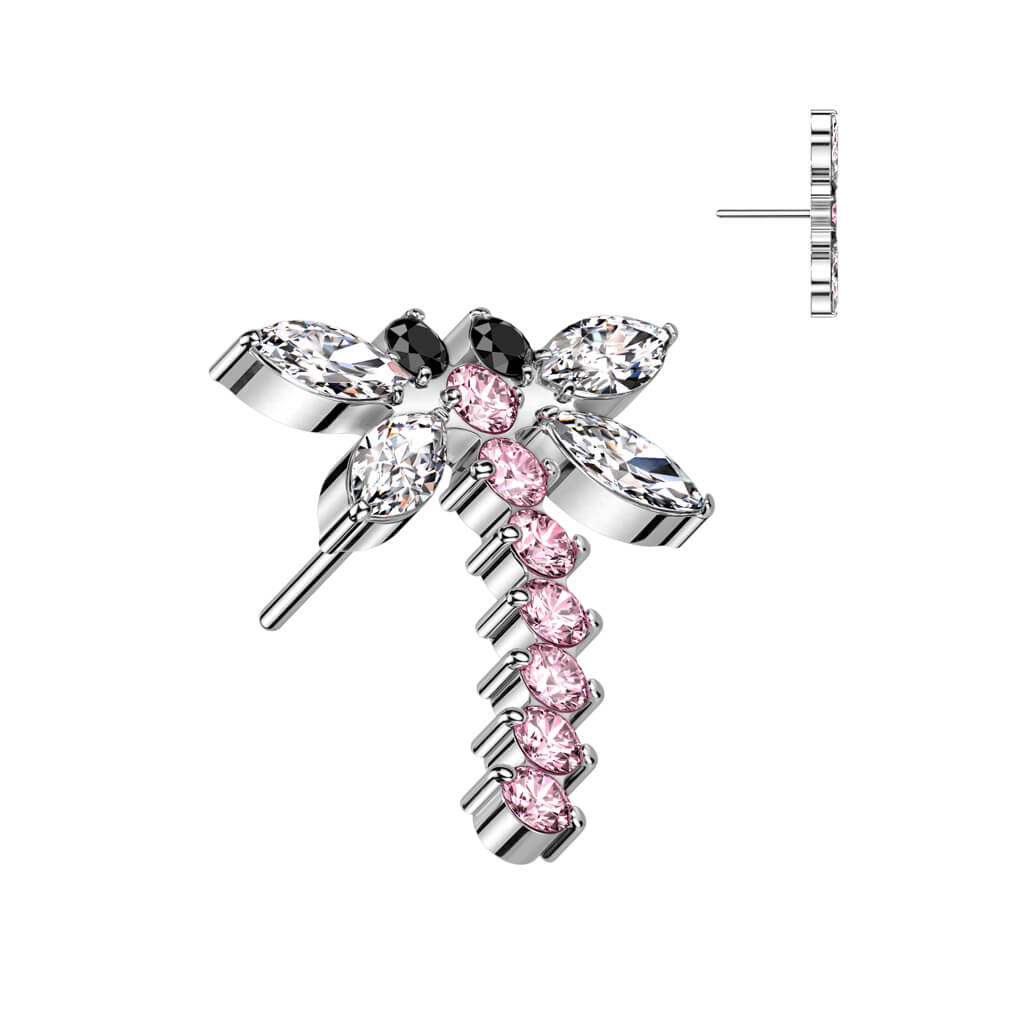 Titanium Top Dragonfly Zirconia Push-In - Image 5
