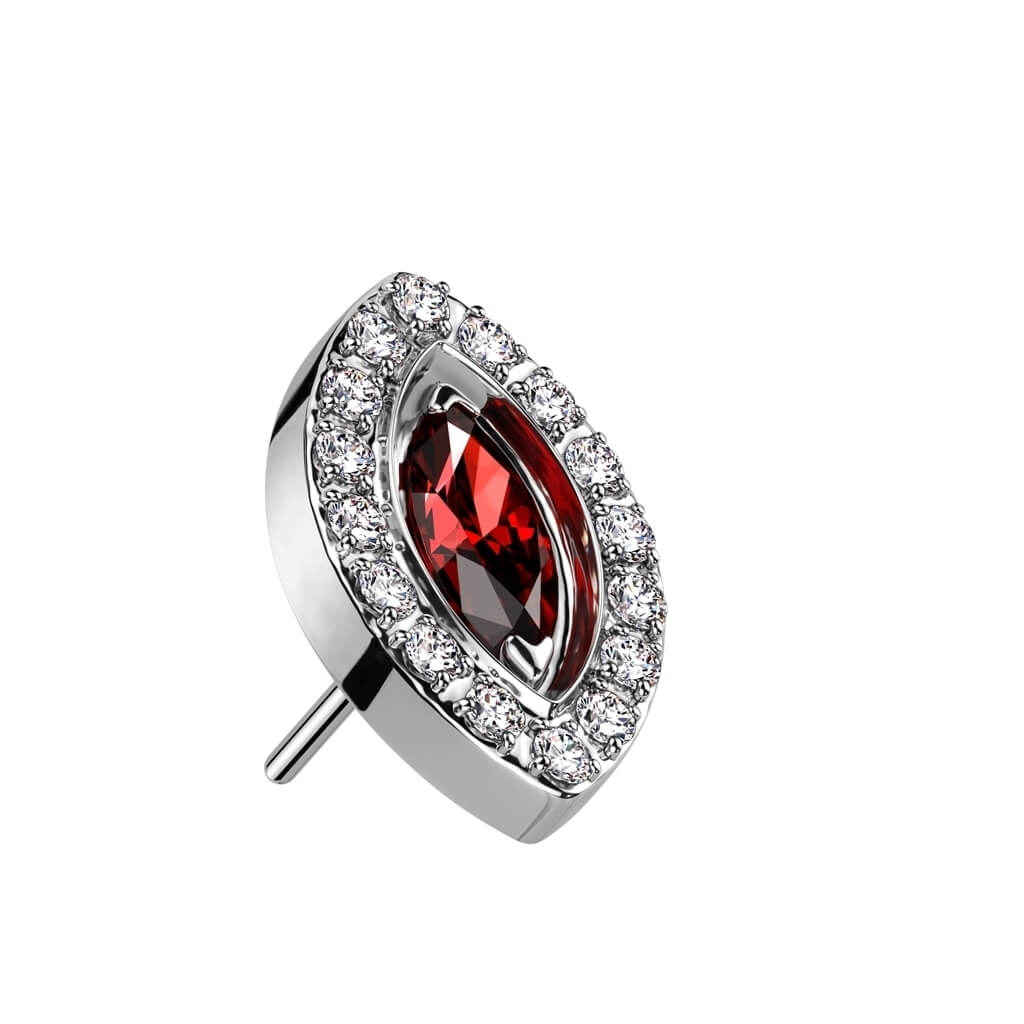 Top Marquise Cut Zirconia Push-In - Image 4