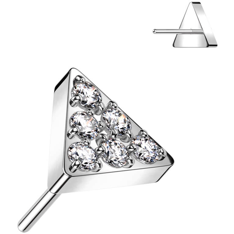 Titanium Triangle Zirconia Push-In - Image 4