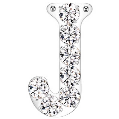 Titanium top alphabet initial zirconia Push-In - Image 12