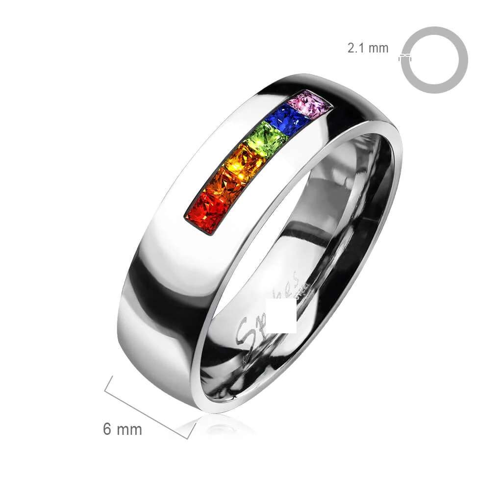 Zirconia Rainbow Silver - Image 2