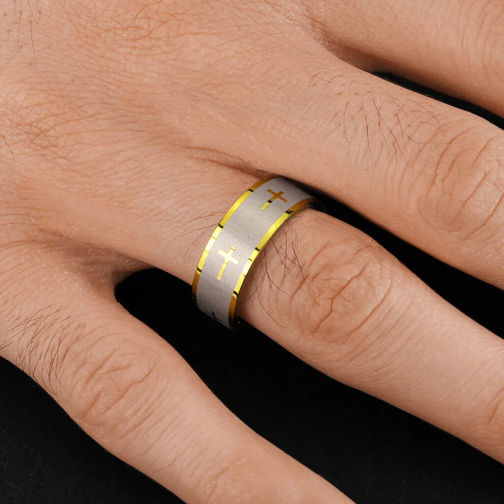 Cross Silver Gold - Image 3