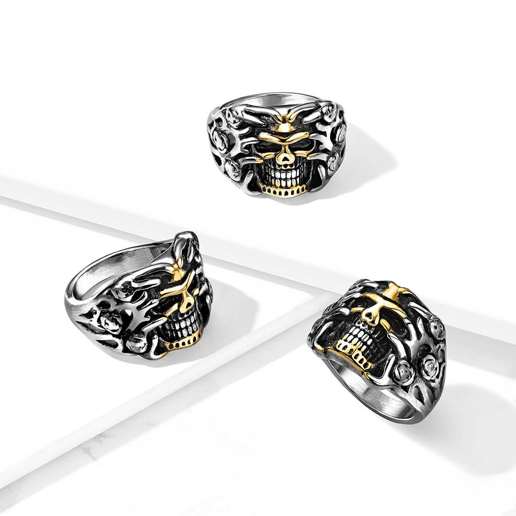 Skull Gold Silver - Image 2