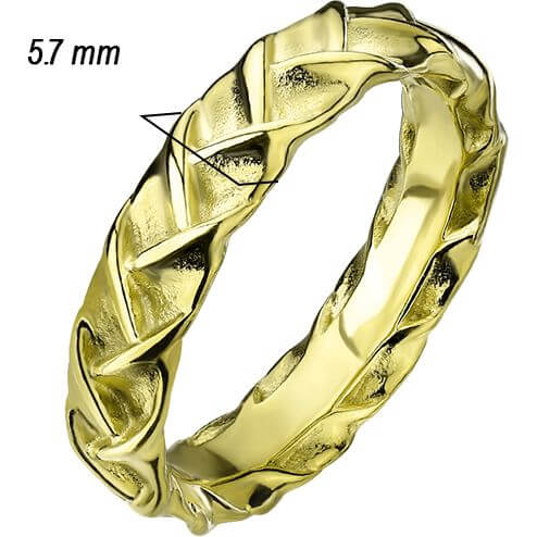 gold braided knot - Image 2
