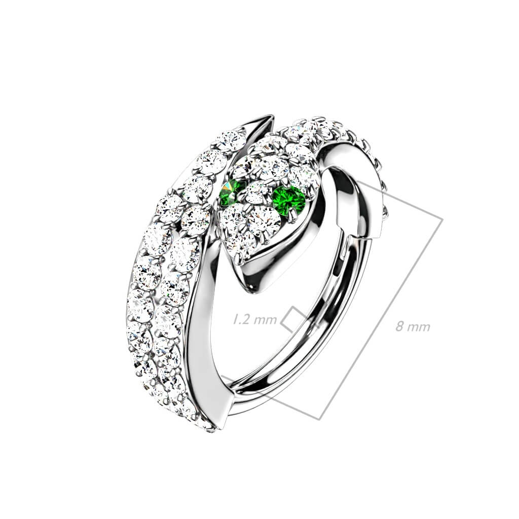 Ring Snake Zirconia Clicker - Image 3