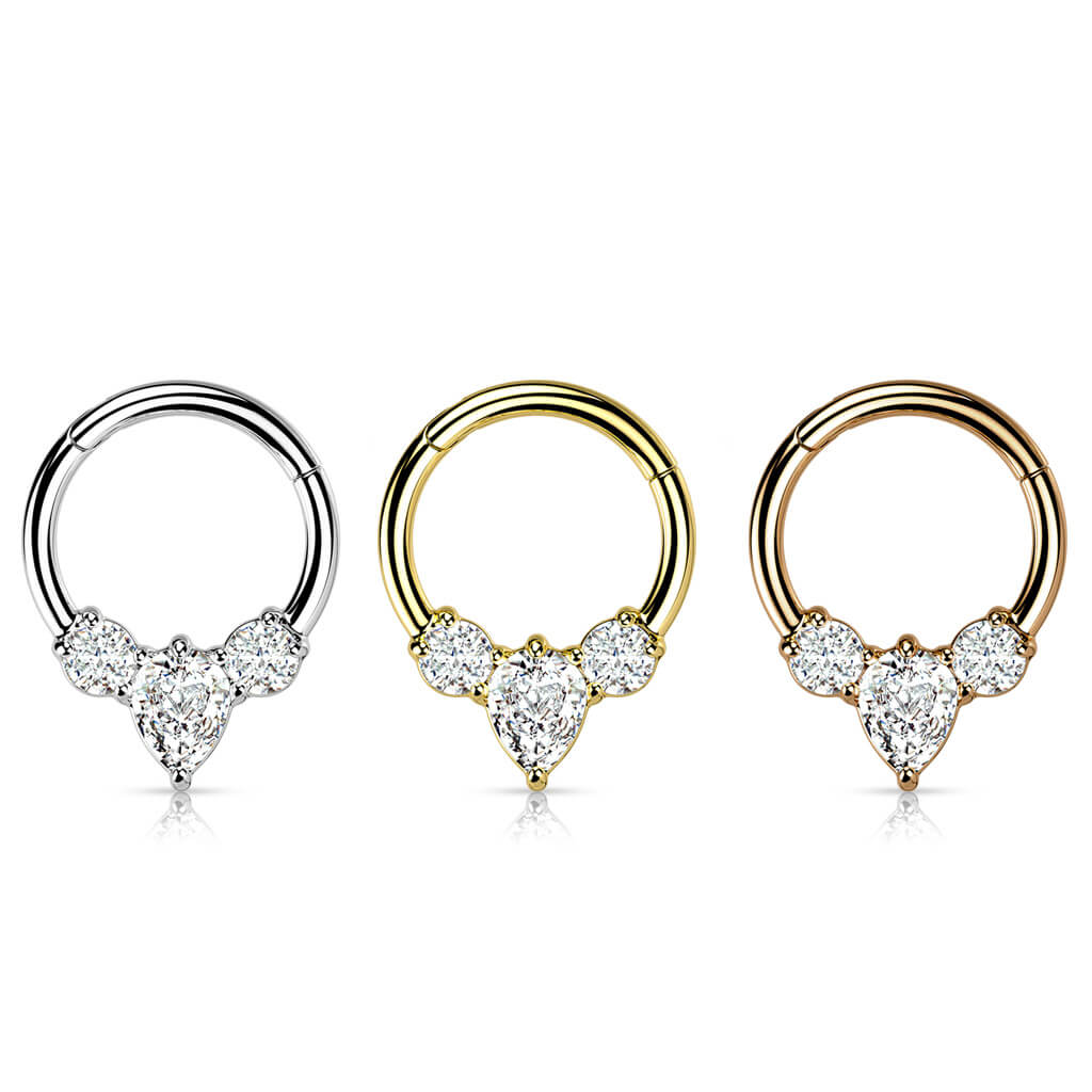 Ring Pear Zirconia Clicker - Image 5
