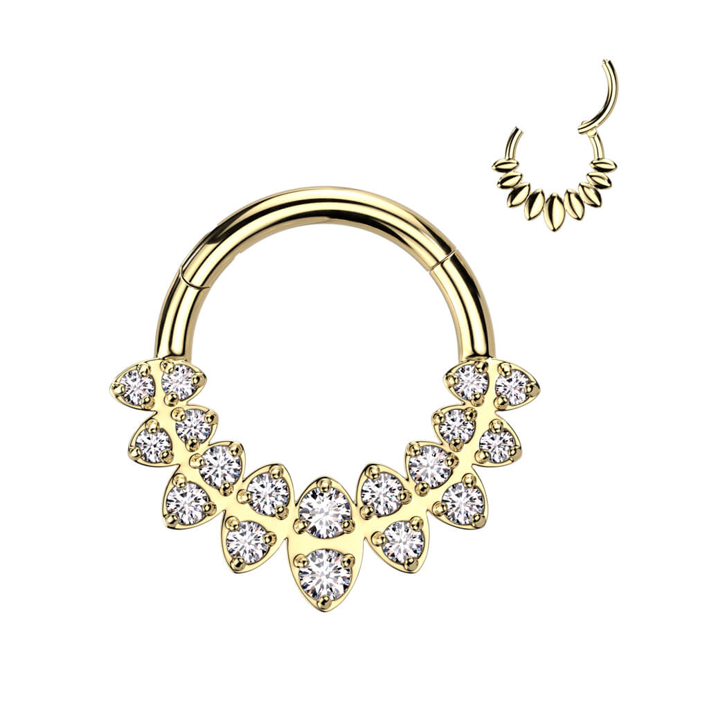 Ring Oval Zirconia Clicker - Image 4