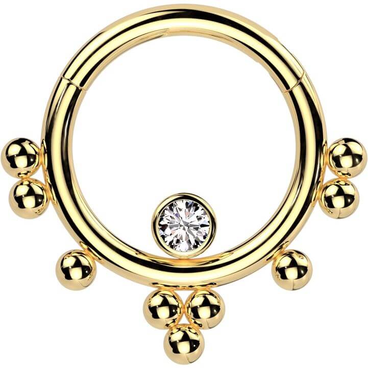 Ring cluster balls zirconia Clicker - Image 4