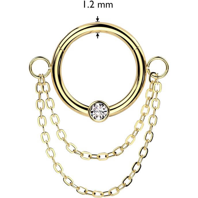 Ring chains zirconia Clicker - Image 2