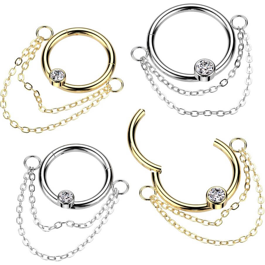 Ring chains zirconia Clicker - Image 3