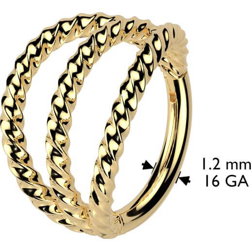 Ring Triple Braided Segment - Image 2