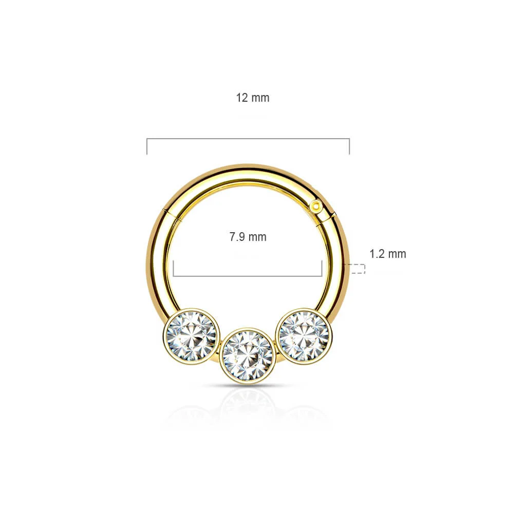 Ring Ball 3 Zirconia Clicker - Image 3