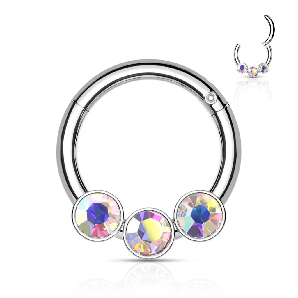 Ring Ball 3 Zirconia Clicker - Image 8