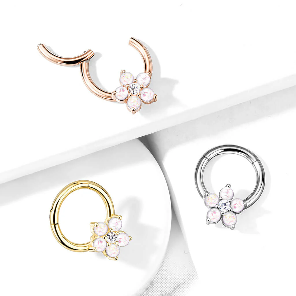 Ring Flower Opal Clicker - Image 7