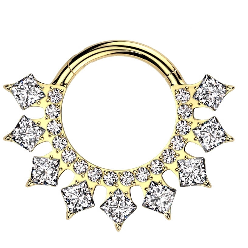 Titanium Ring zirconia Clicker - Image 4