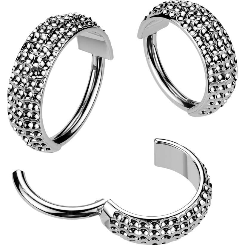 Titanium Ring Ball Cuts Segment - Image 3