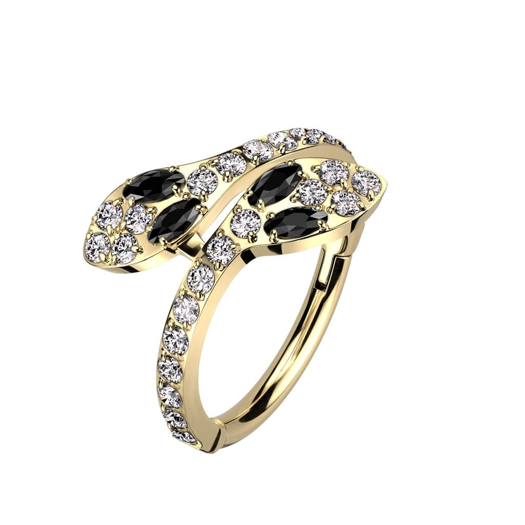 Ring Snakes Zirconia Clicker - Image 3