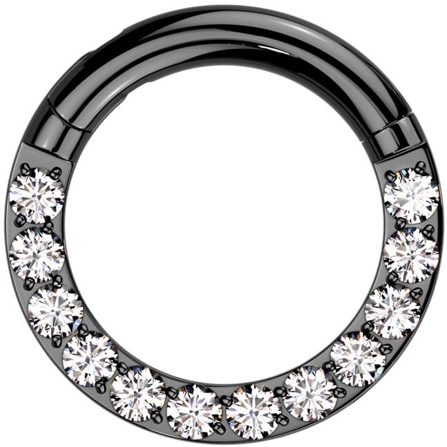 Titanium Ring zirconia Clicker - Image 3
