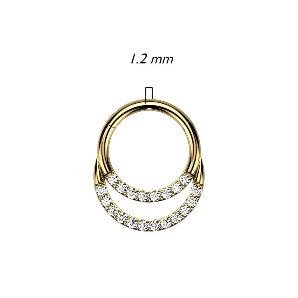 Titanium Ring Zirconia Clicker - Image 3