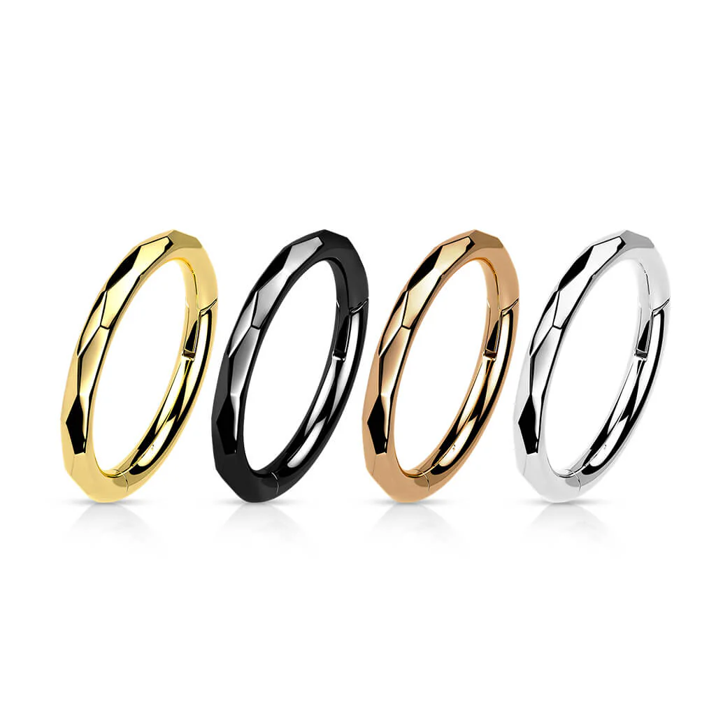 Titanium Ring Facets Clicker - Image 5