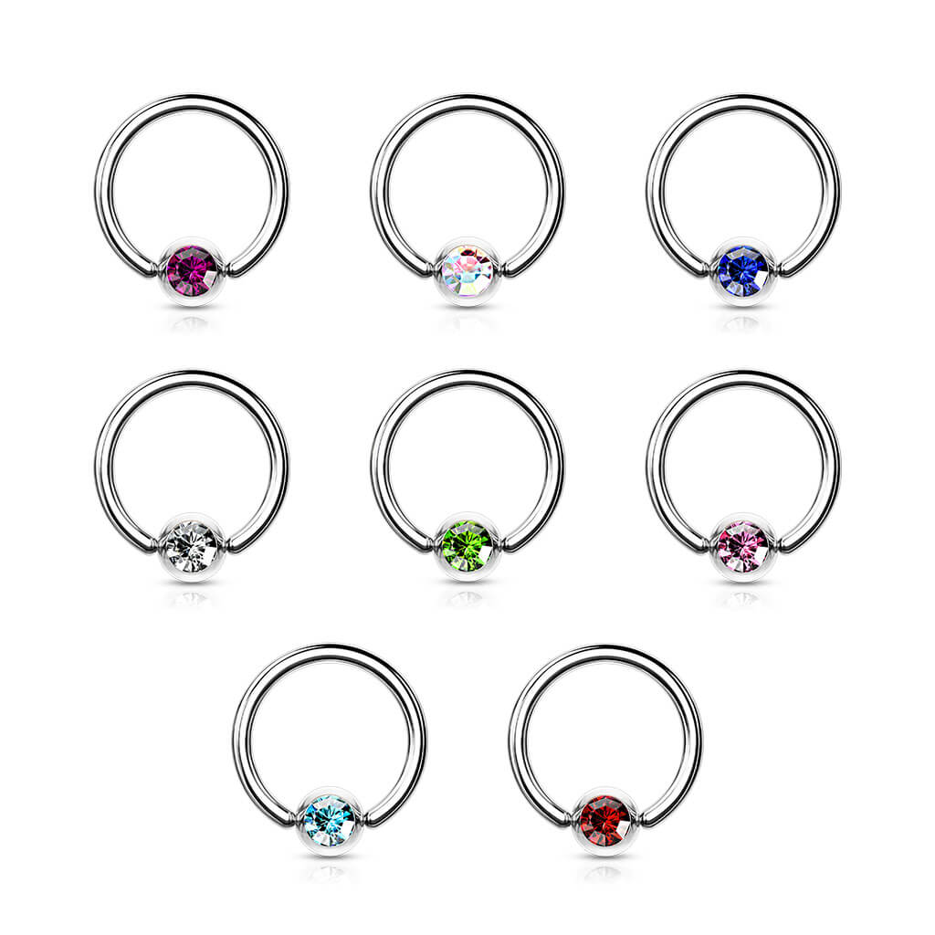 Ring Ball Zirconia Captive Bead - Image 2