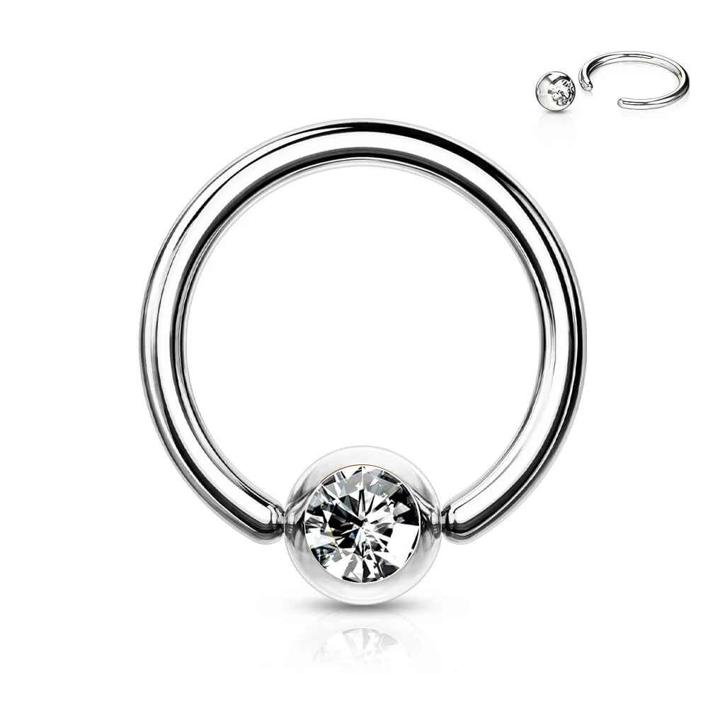 Ring Ball Zirconia Captive Bead - Image 3