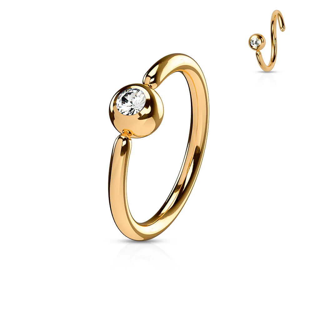 Ring Ball Zirconia Bendable - Image 4