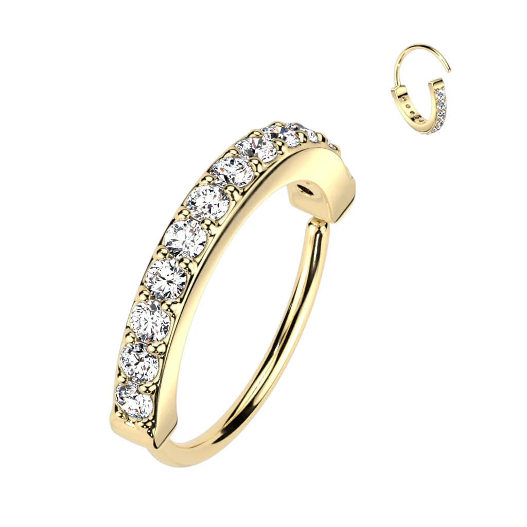 Ring Zirconia Single Line Bendable - Image 2