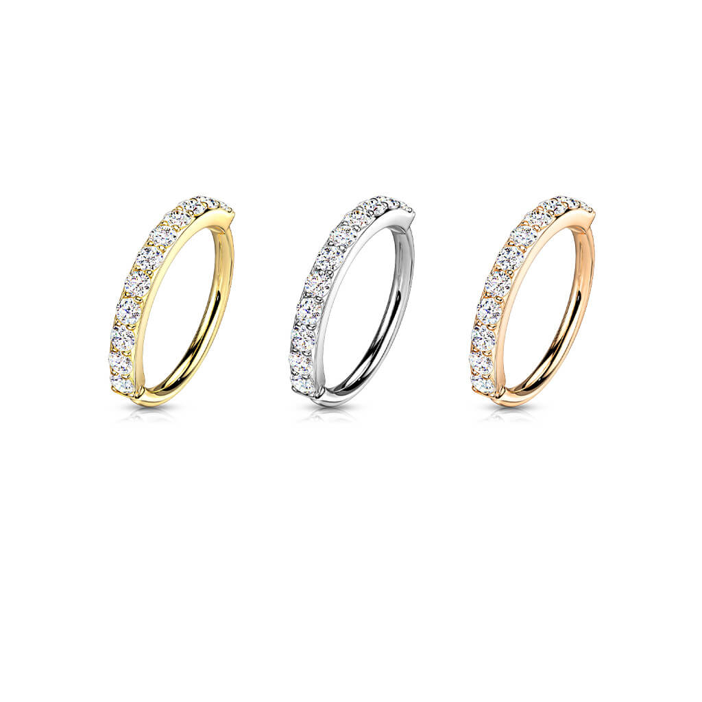 Ring Zirconia Single Line Bendable - Image 3