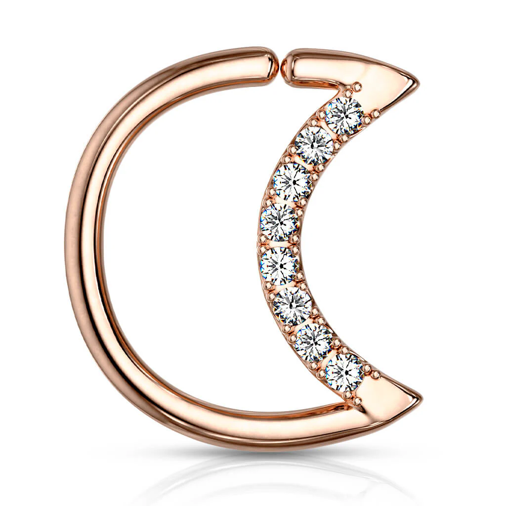 Ring Moon Zirconia Bendable - Image 6
