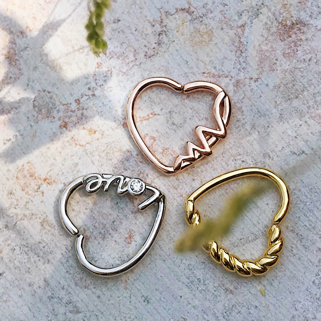 Ring Turned Heart Bendable - Image 3