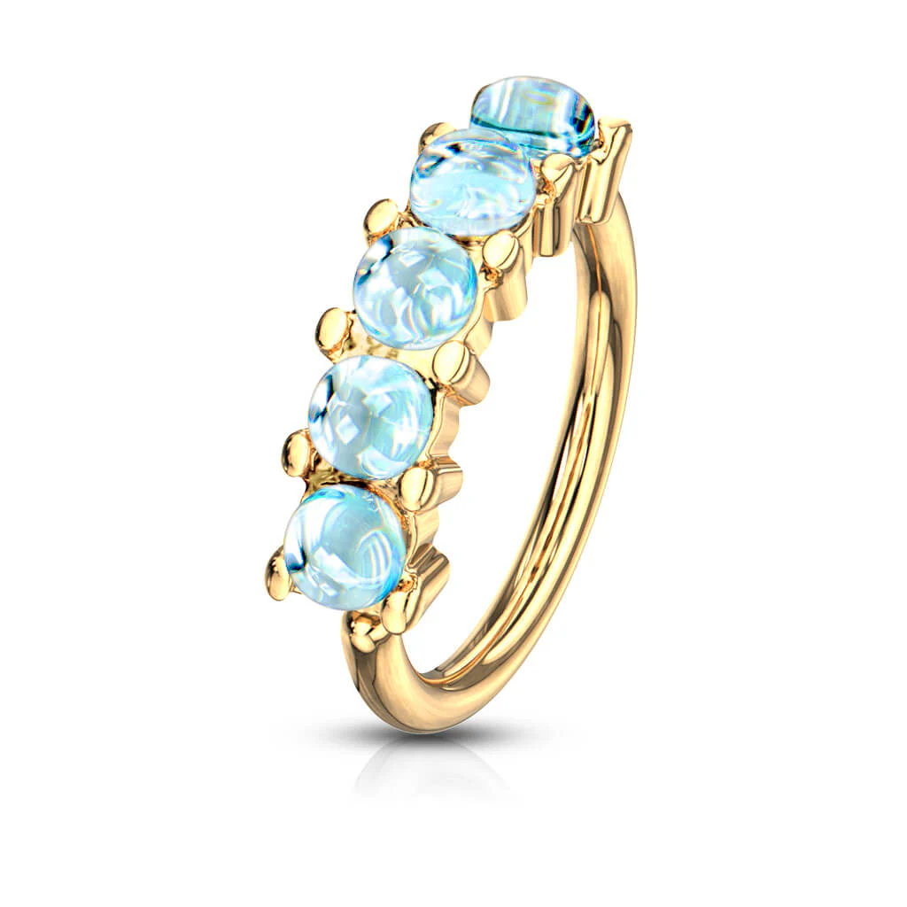 Ring 5 Illuminating synthetic Stone Bendable - Image 10