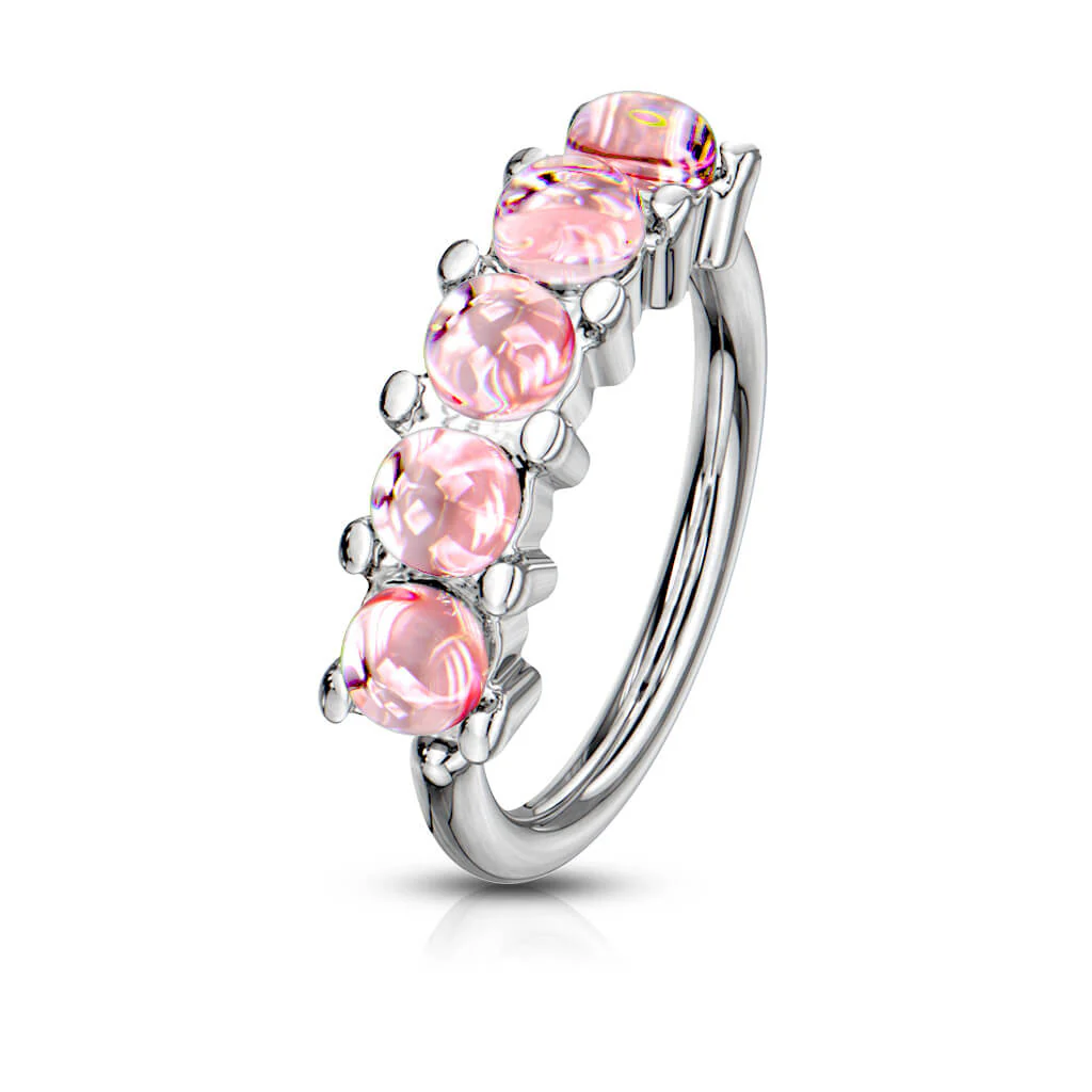 Ring 5 Illuminating synthetic Stone Bendable - Image 11