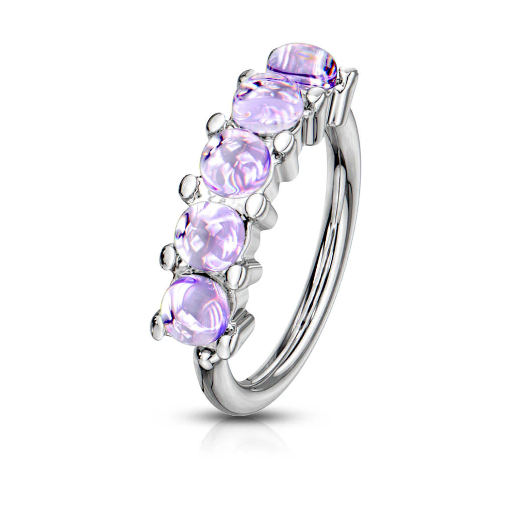 Ring 5 Illuminating synthetic Stone Bendable - Image 2