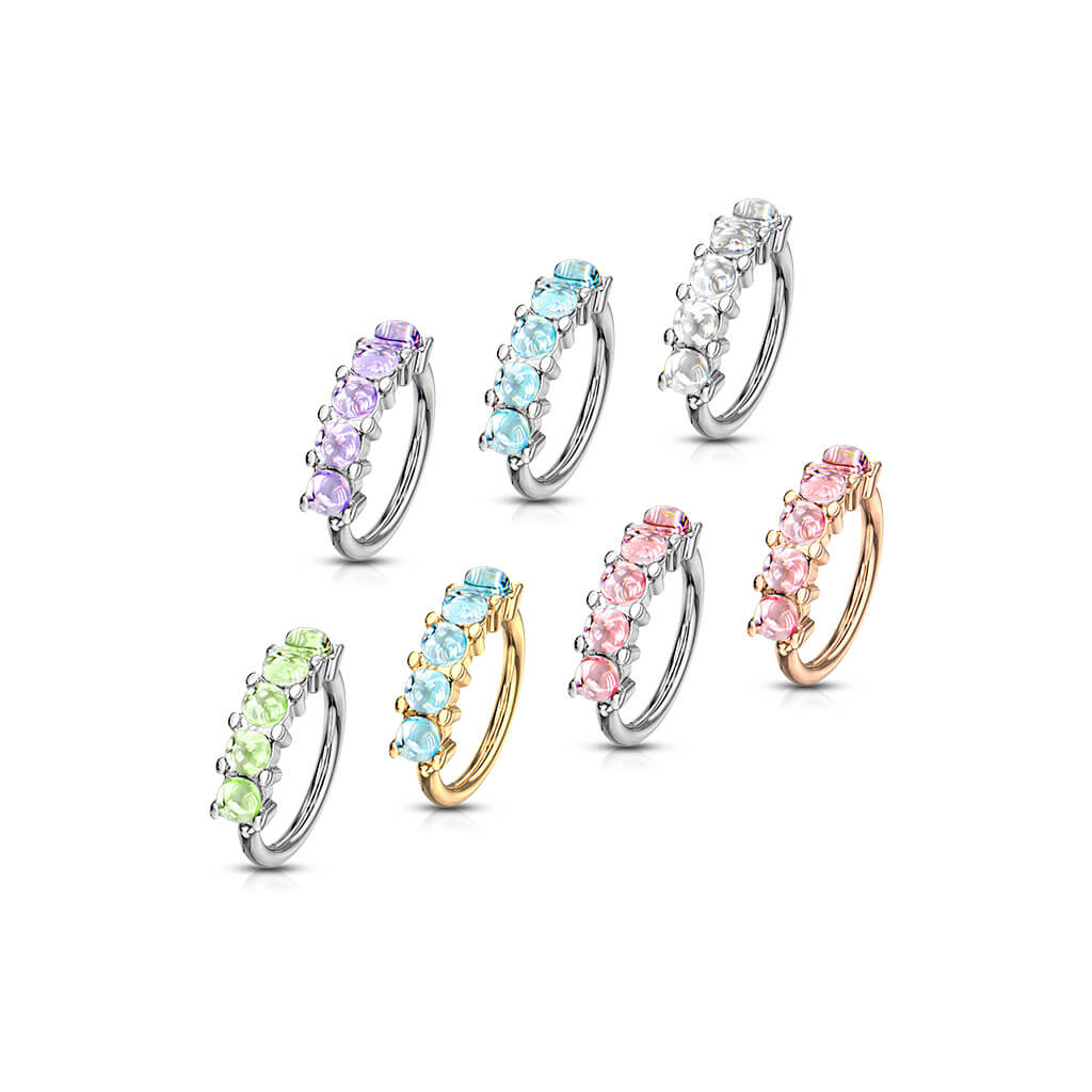Ring 5 Illuminating synthetic Stone Bendable - Image 5